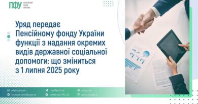 Передача функцій з призначення та виплати державних соціальних допомог від структурних підрозділів соціального захисту населення до Пенсійного фонду України