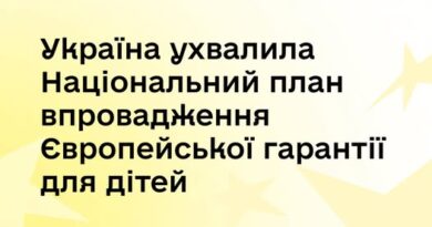 До Дня захисту дітей Уряд ухвалив Нацплан реалізації Європейської гарантії для дітей