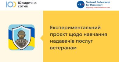 ➡️ Реалізація експериментального проєкту щодо організації навчання суб’єктів, які надають послуги ветеранам війни та членам їх сімей ➡️ Реалізація експериментального проєкту щодо організації навчання суб’єктів, які надають послуги ветеранам війни та членам їх сімей
