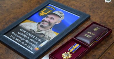 Нагородження посмертно військовослужбовця з Ізмаїльського району